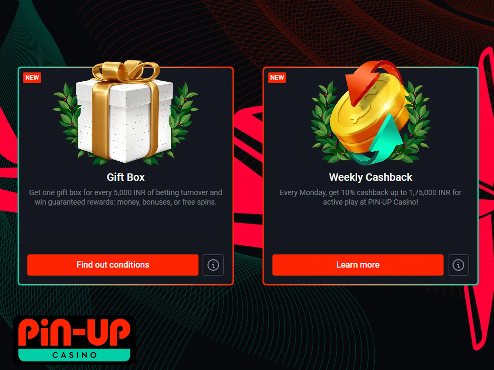 Pin-Up offers its users several bonuses for playing Aviator.