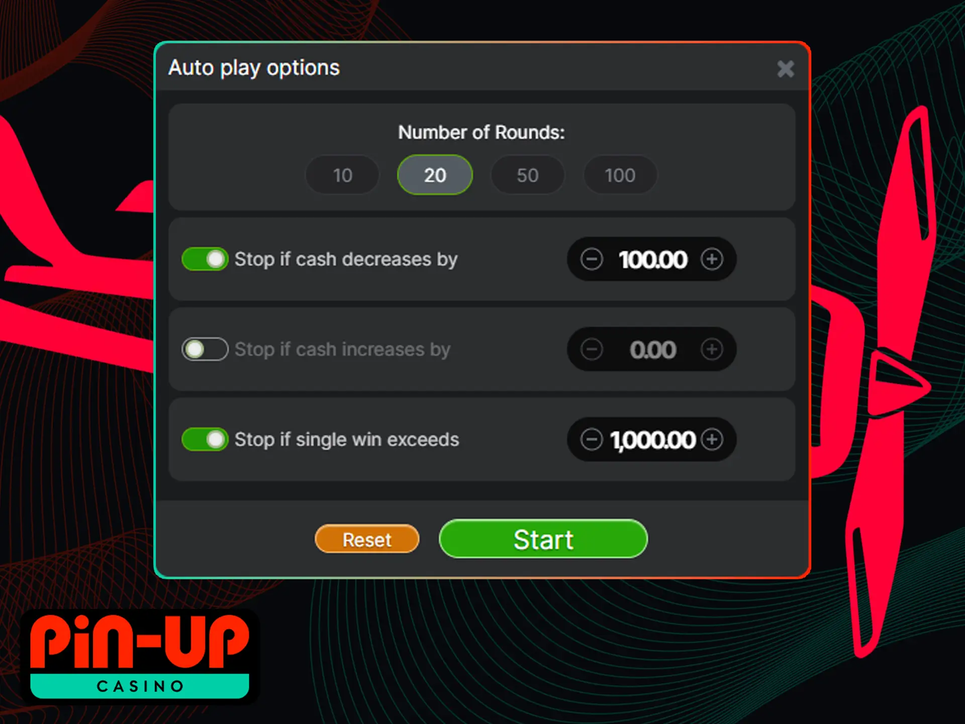 If you don't want to rely on your reaction, use the Aviator automatic cashout feature.